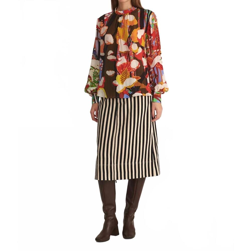 NEW MII COLLECTION medicis blouse in winter